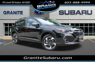 2024 Subaru Crosstrek with Crystal Black Silica Exterior