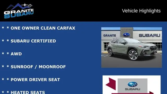 2025 Subaru Crosstrek Limited