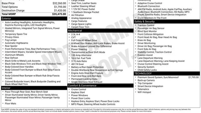 2025 Subaru Crosstrek Limited