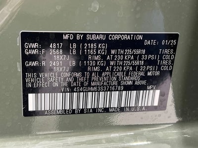 Photo of a 2025 Subaru Crosstrek AWD Limited 4DR Crossover for sale