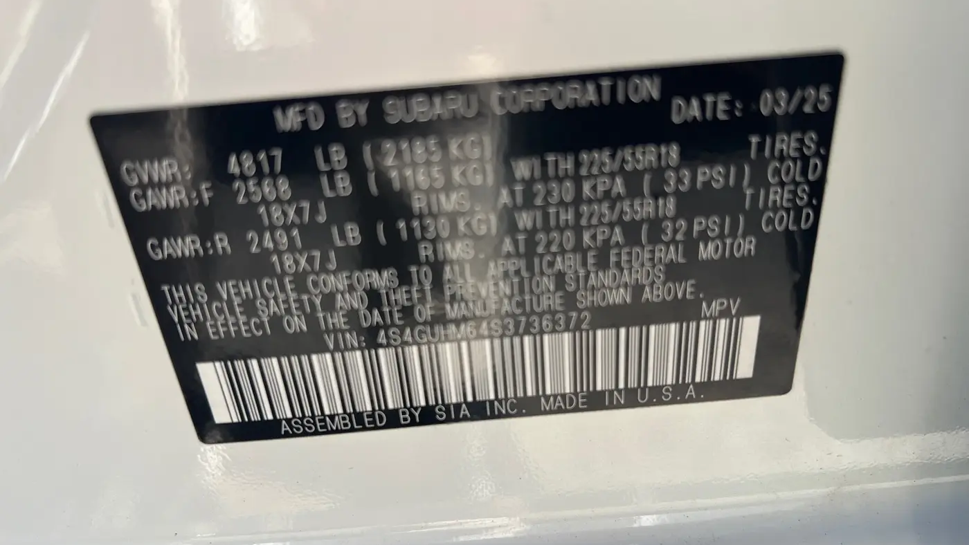 2025 Subaru Crosstrek Limited