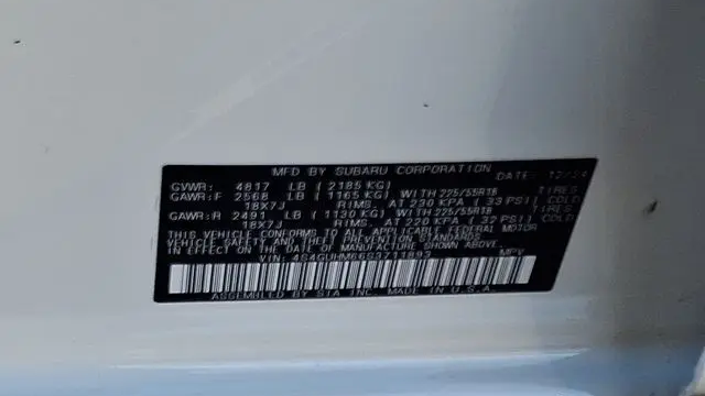 2025 Subaru Crosstrek Limited