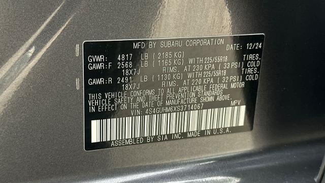 2025 Subaru Crosstrek Limited