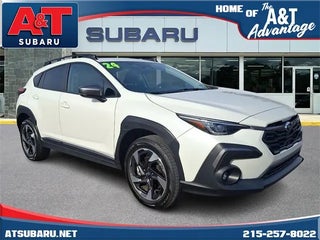 2024 Subaru Crosstrek with Crystal White Pearl Exterior