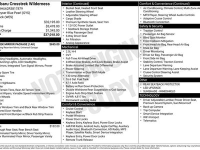 Photo of a 2024 Subaru Crosstrek AWD Wilderness 4DR Crossover for sale