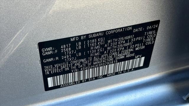 2024 Subaru Crosstrek Wilderness