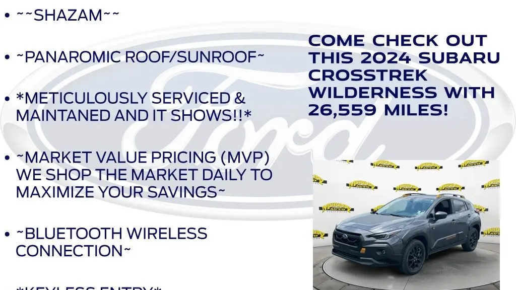 2024 Subaru Crosstrek Wilderness