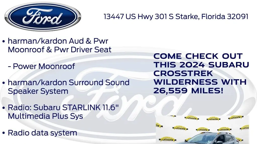 2024 Subaru Crosstrek Wilderness