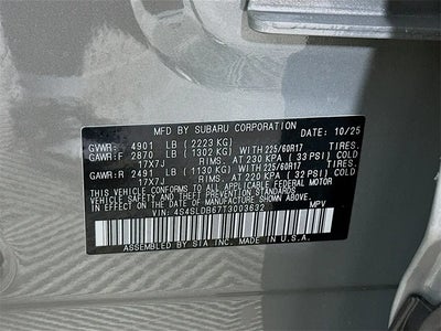 2026 Subaru Forester AWD Premium 4DR Crossover