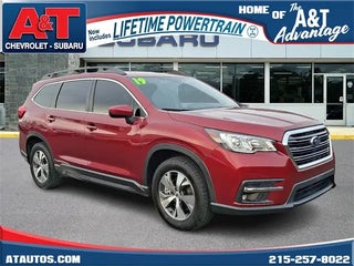 2019 Subaru Ascent with Crimson Red Pearl Exterior