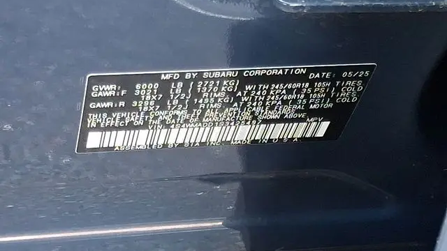 2025 Subaru Ascent Premium 7-Passenger