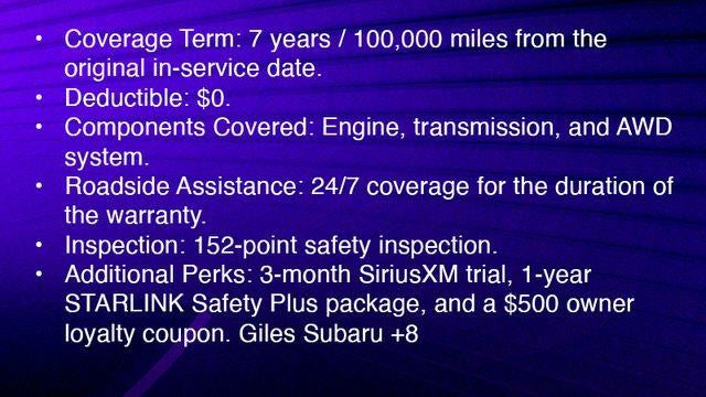 2025 Subaru Ascent Premium 7-Passenger