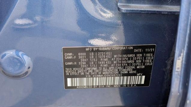 2022 Subaru Ascent Onyx Edition