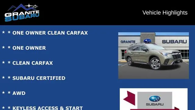 2025 Subaru Ascent Limited 7-Passenger