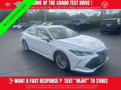 Photo of a 2019 Toyota Avalon Hybrid Limited 4DR Sedan for sale