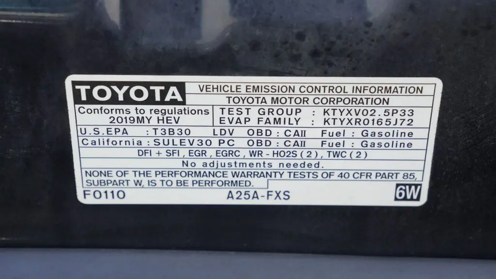 2019 Toyota Camry Hybrid SE