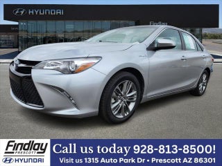 2017 Toyota Camry Hybrid with Celestial Silver Metallic Exterior