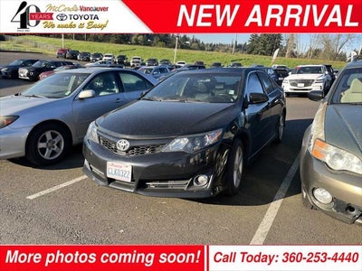2012 Toyota Camry SE 4DR Sedan