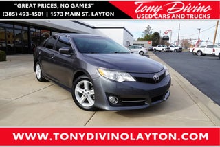 2013 Toyota Camry with Magnetic Gray Metallic Exterior