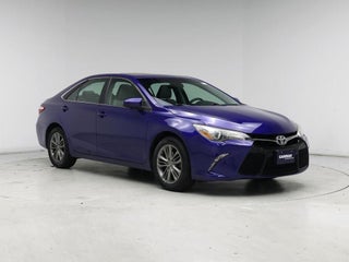 2015 Toyota Camry with Blue Crush Metallic Exterior