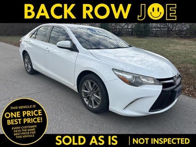 2017 Toyota Camry SE 4DR Sedan