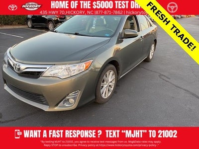 2012 Toyota Camry XLE 4DR Sedan