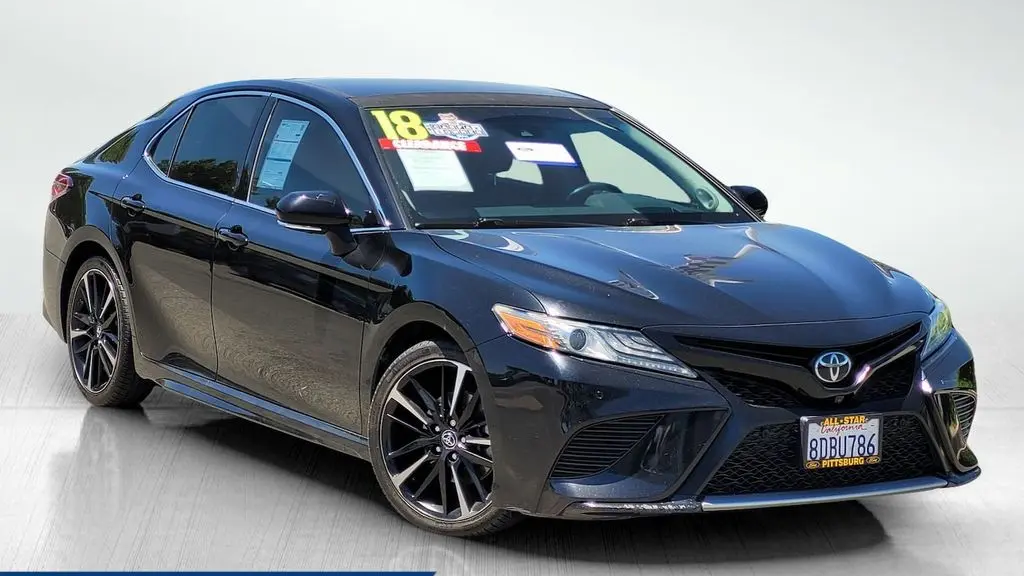 Preowned 2018 Toyota Camry XLE V6 for Sale