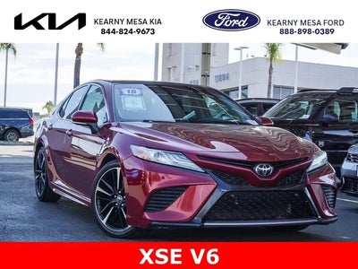 2018 Toyota Camry XLE V6 4DR Sedan