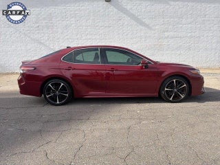 2018 Toyota Camry with Ruby Flare Pearl Exterior