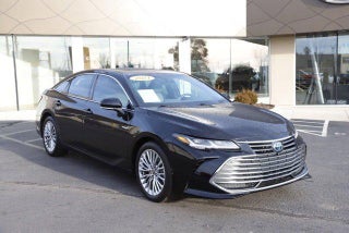 2021 Toyota Avalon Hybrid with Midnight Black Metallic Exterior