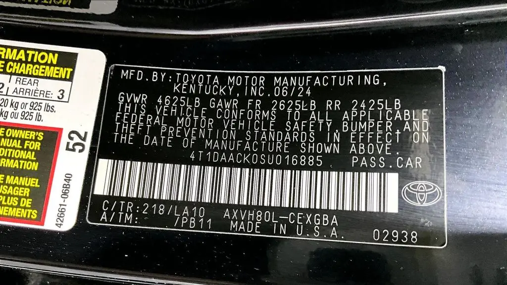 2025 Toyota Camry XLE