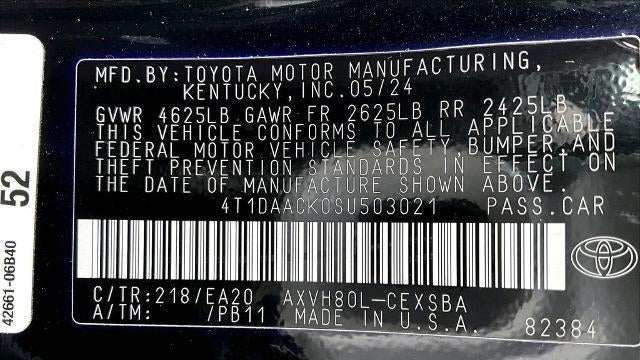 2025 Toyota Camry SE