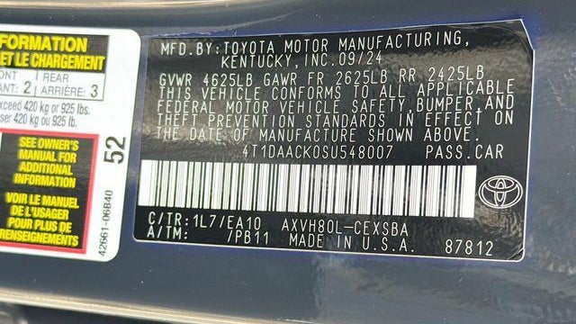 2025 Toyota Camry SE