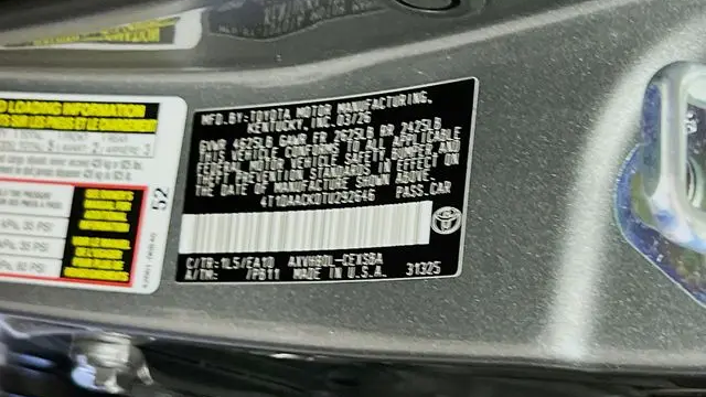 2026 Toyota Camry SE