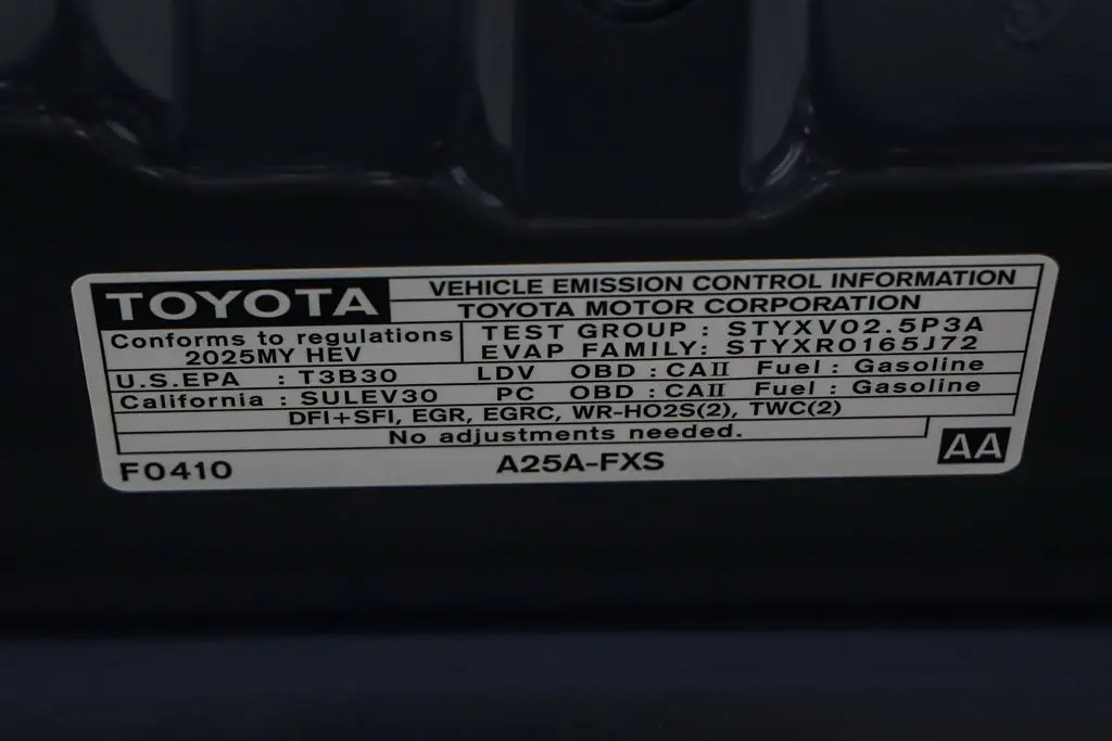 2025 Toyota Camry - $24,893