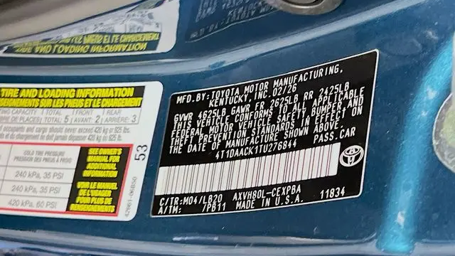 2026 Toyota Camry SE