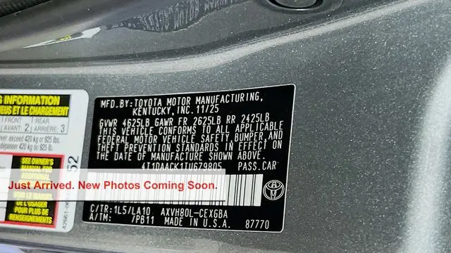 2026 Toyota Camry SE