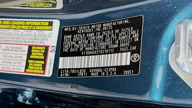 2026 Toyota Camry SE