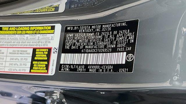 2026 Toyota Camry XLE