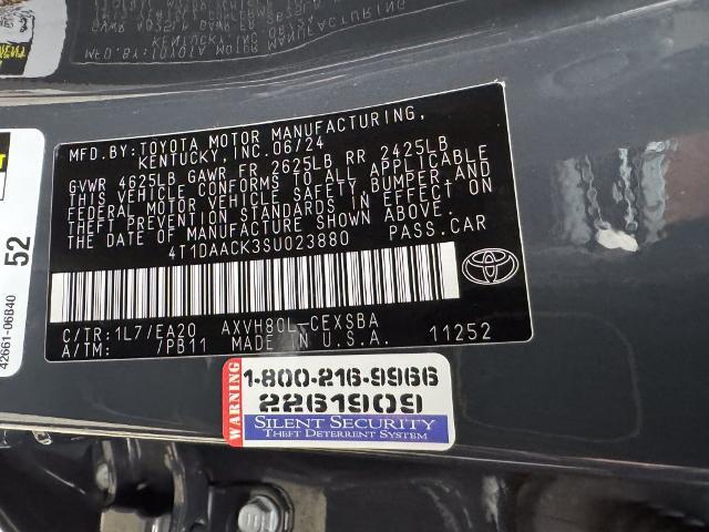 2025 Toyota Camry - $26,010