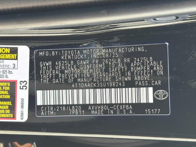 2025 Toyota Camry - $34,681