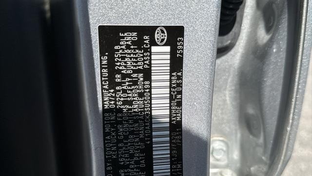 2025 Toyota Camry LE