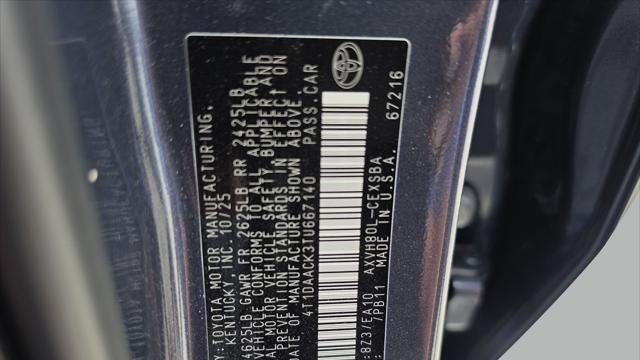 2026 Toyota Camry SE