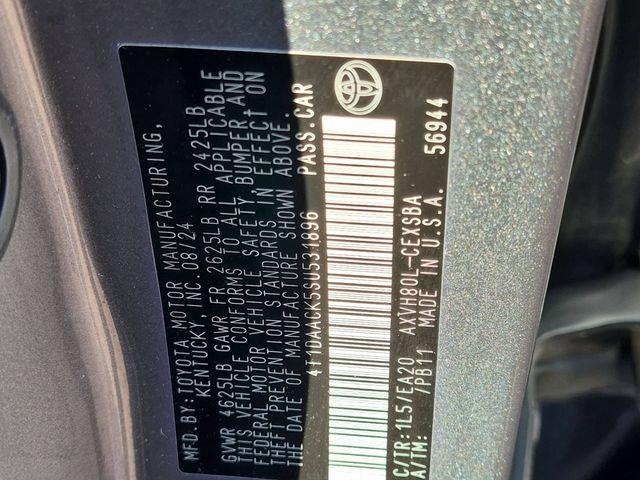 2025 Toyota Camry - $26,100