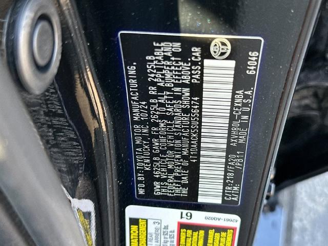 2025 Toyota Camry - $26,645