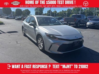 Photo of a 2025 Toyota Camry LE 4DR Sedan for sale
