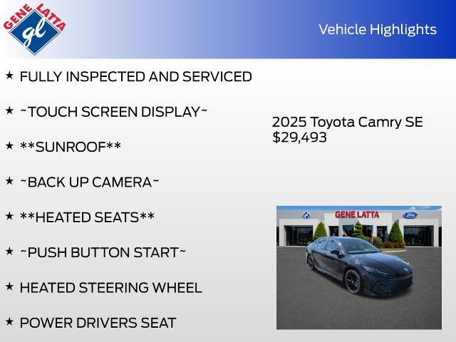 2025 Toyota Camry - $29,493