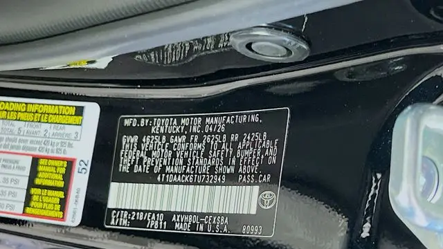 2026 Toyota Camry SE