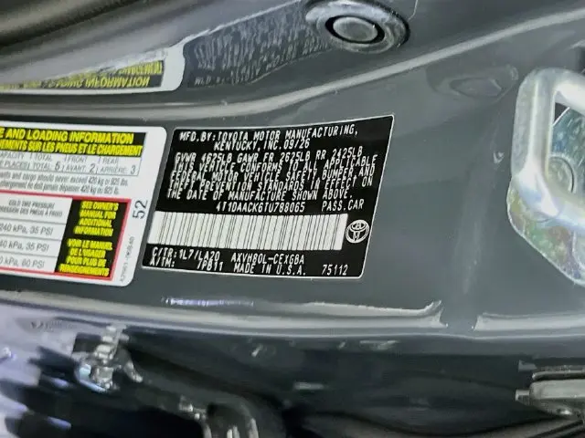2026 Toyota Camry - $43,800