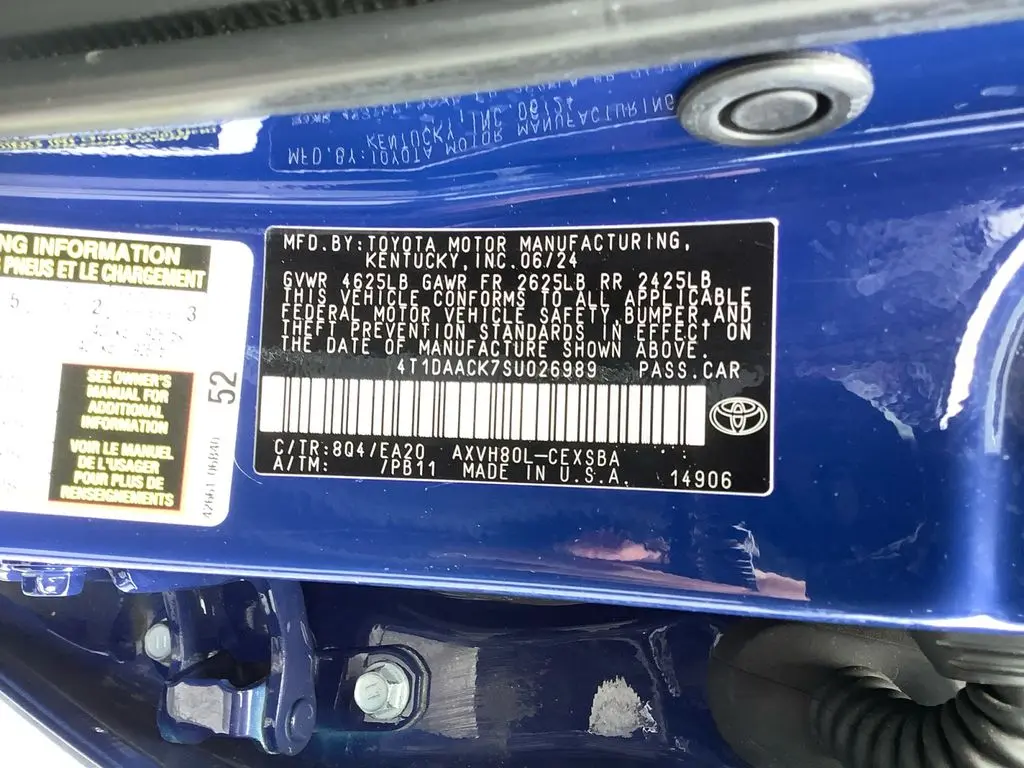 2025 Toyota Camry - $26,000
